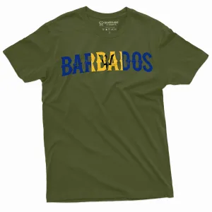 Barbados Unisex Shirt Barbados Patriotic Gift Tee Mens Womens Barbados Shirt Barbadian Gifts