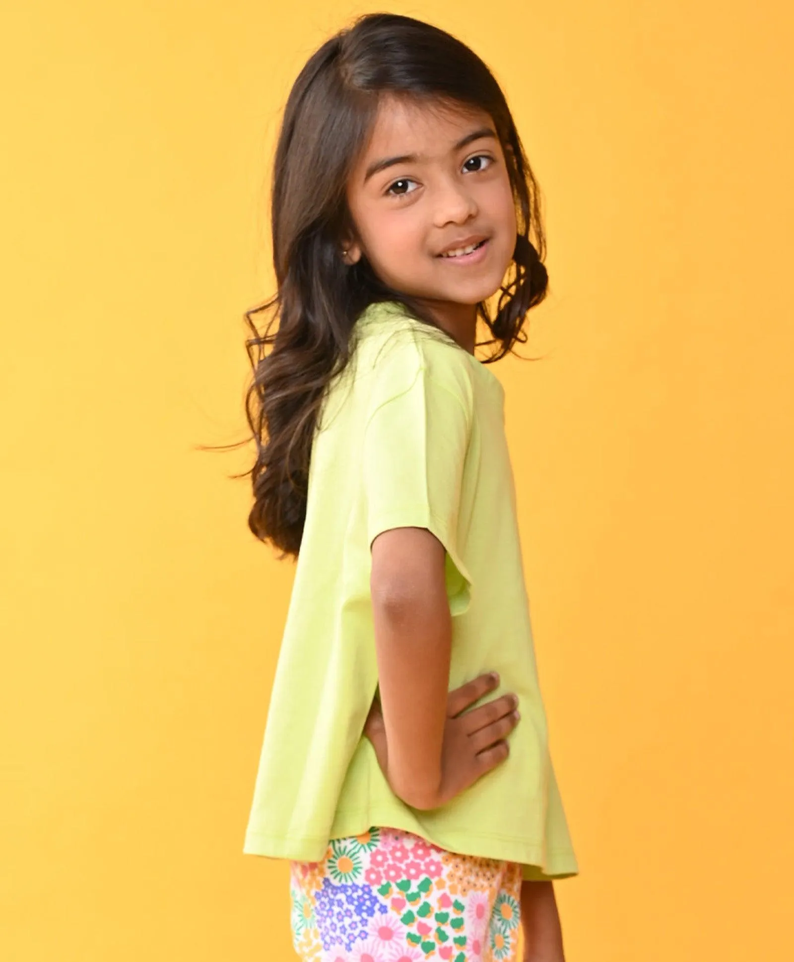 BE THE BEST SUMMER GIRLS T-SHIRT-MINT GREEN