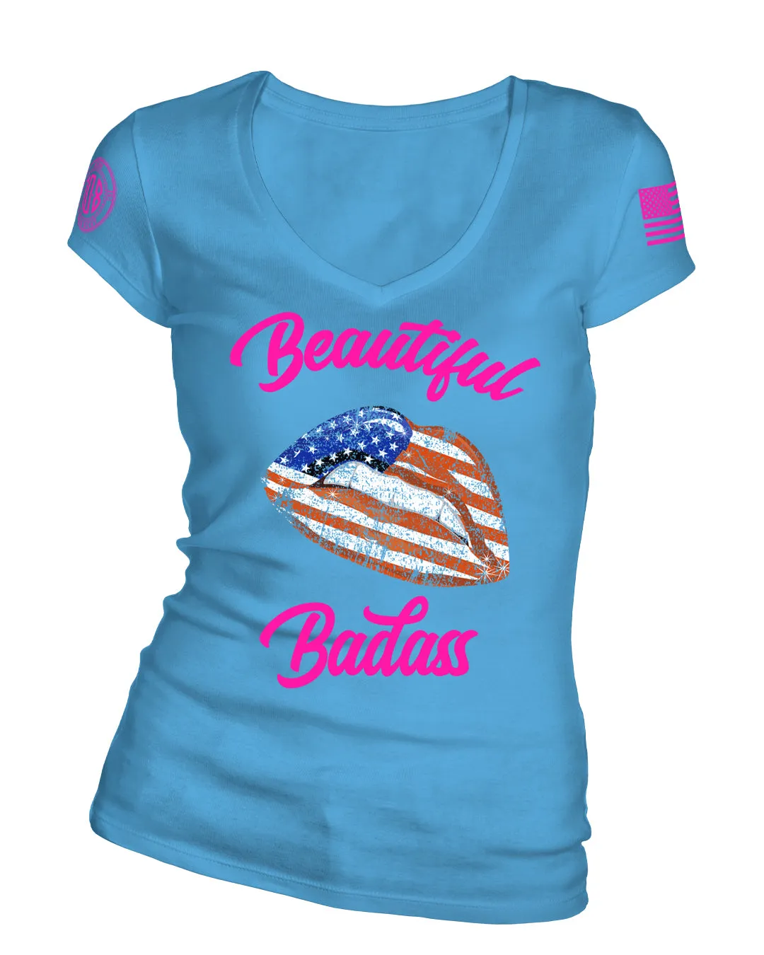 Beautiful Badass Women's V-Neck