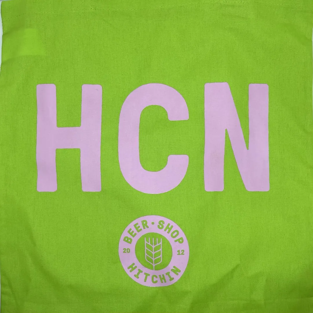 Beer Shop Hitchin Screen Print Cotton Tote Bag