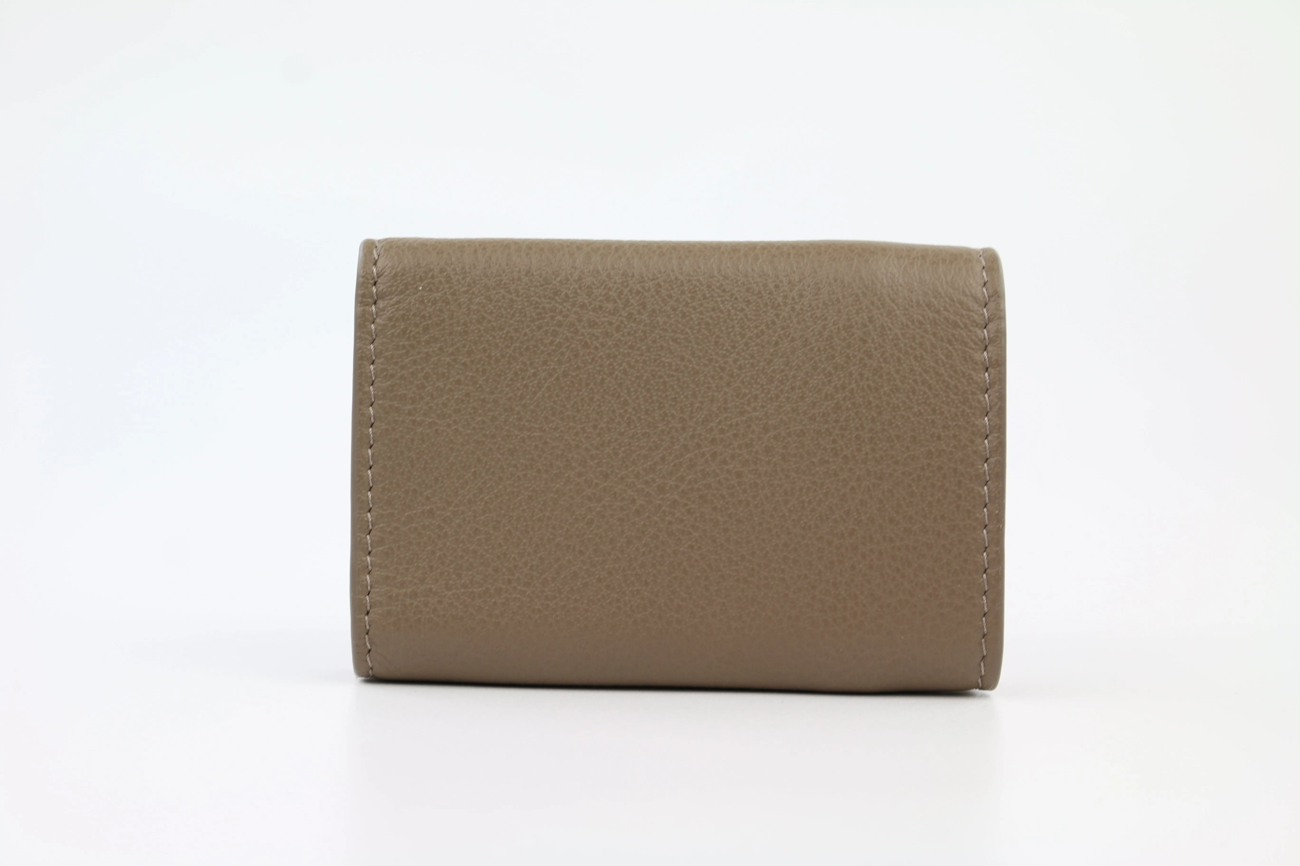 Beige Mini Papier Wallet