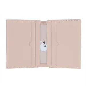 Bifold Wallet in Nude Pink
