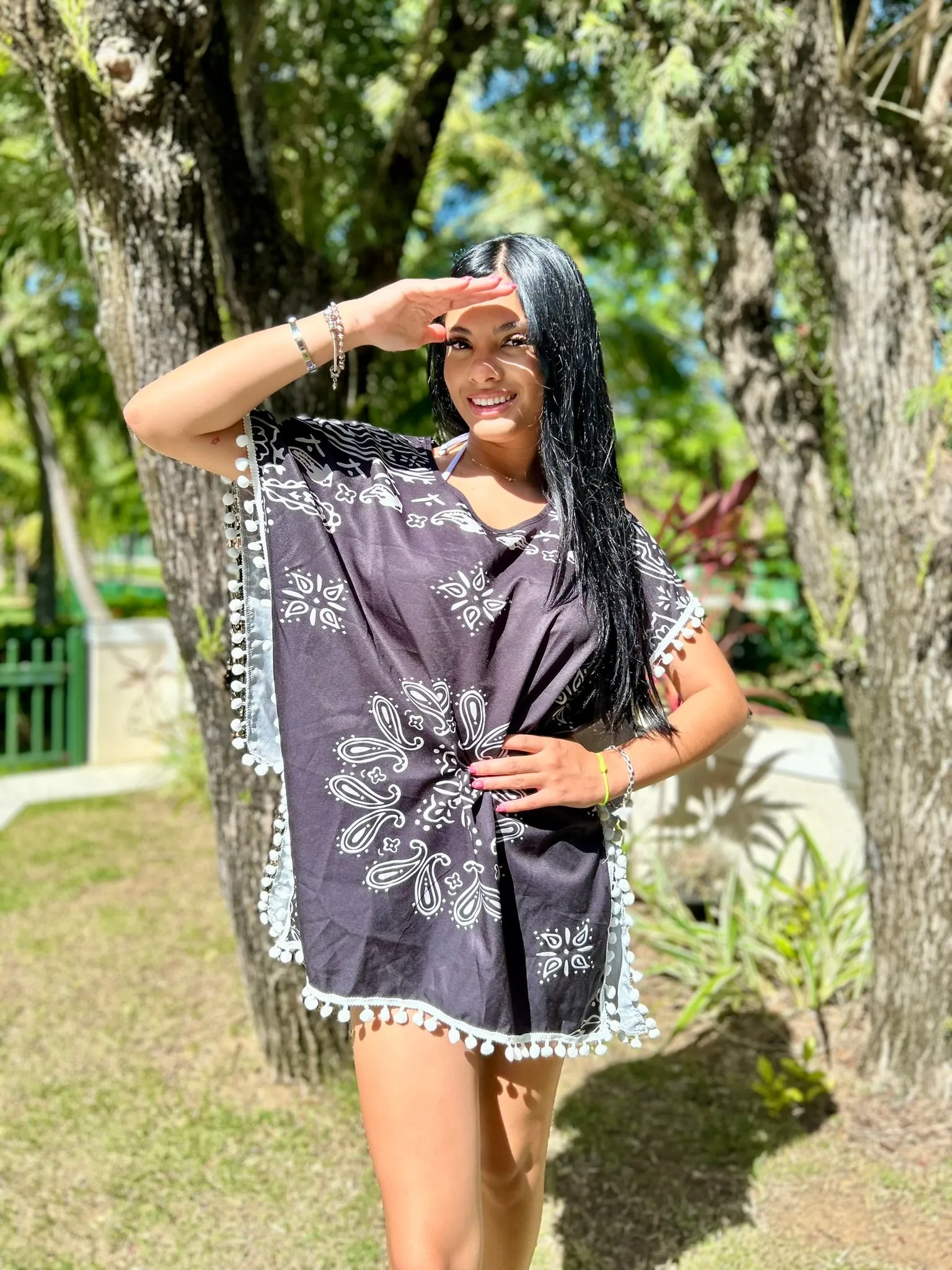Black and White Tunic