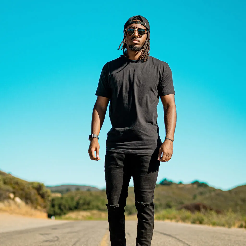 Black Crew Neck T-Shirt