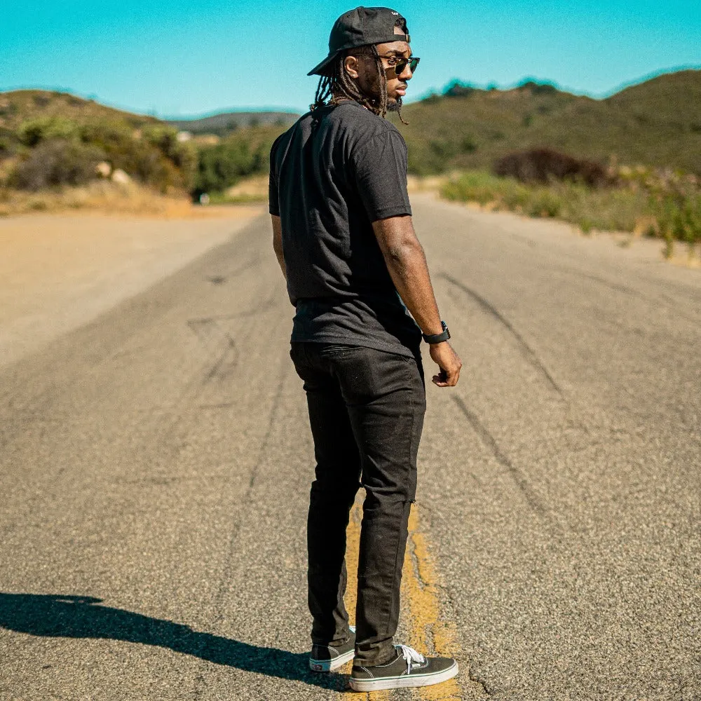 Black Crew Neck T-Shirt
