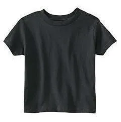 Black Infant & Toddler TSHIRTS by Rabbit Skins