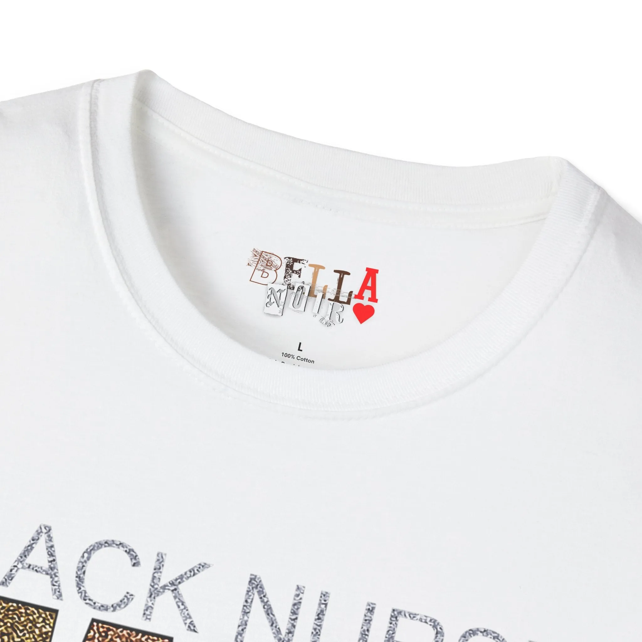 Black Nurse Magic Unisex Softstyle T-Shirt
