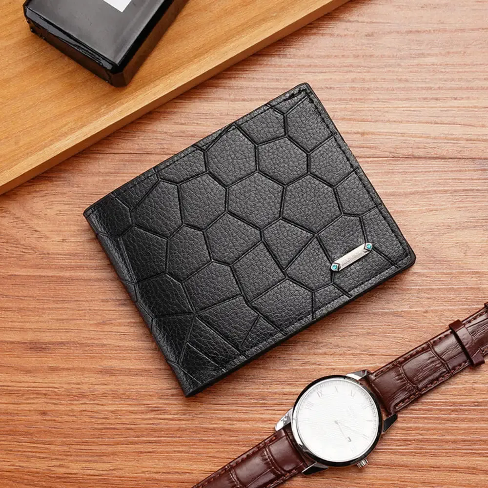 Black PU Leather Business Wallet