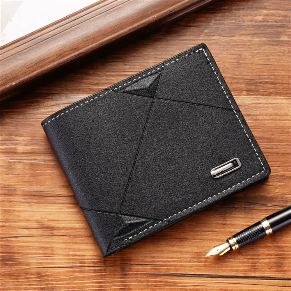 Black PU Leather Business Wallet