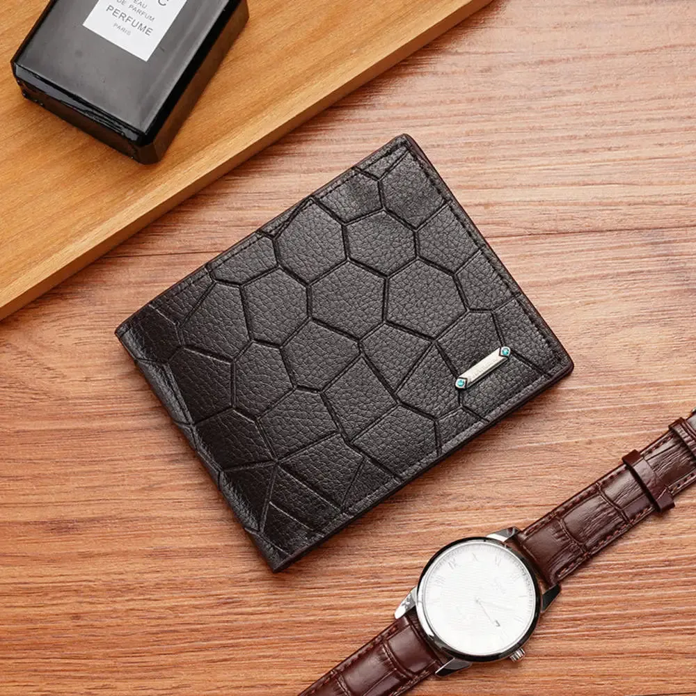 Black PU Leather Business Wallet