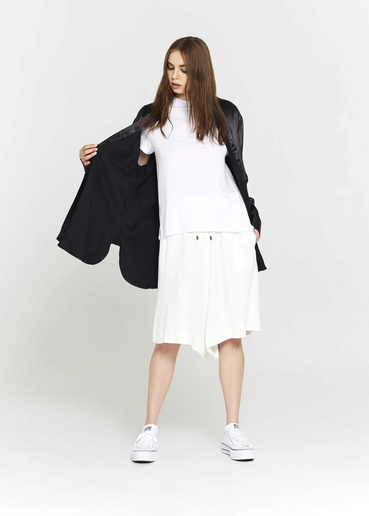 Black Silk Tunic