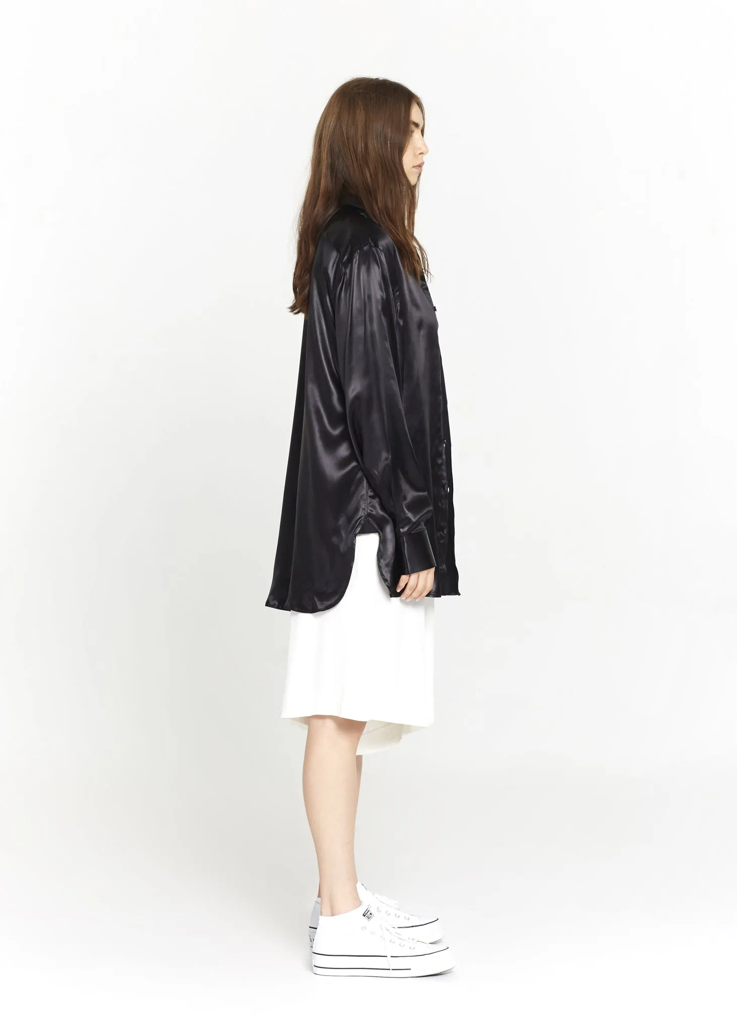 Black Silk Tunic