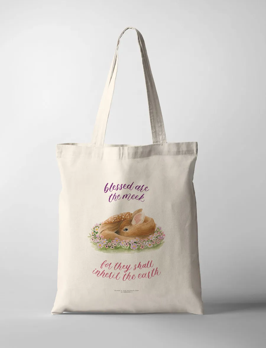Blessed Are The Meek {Tote Bag}