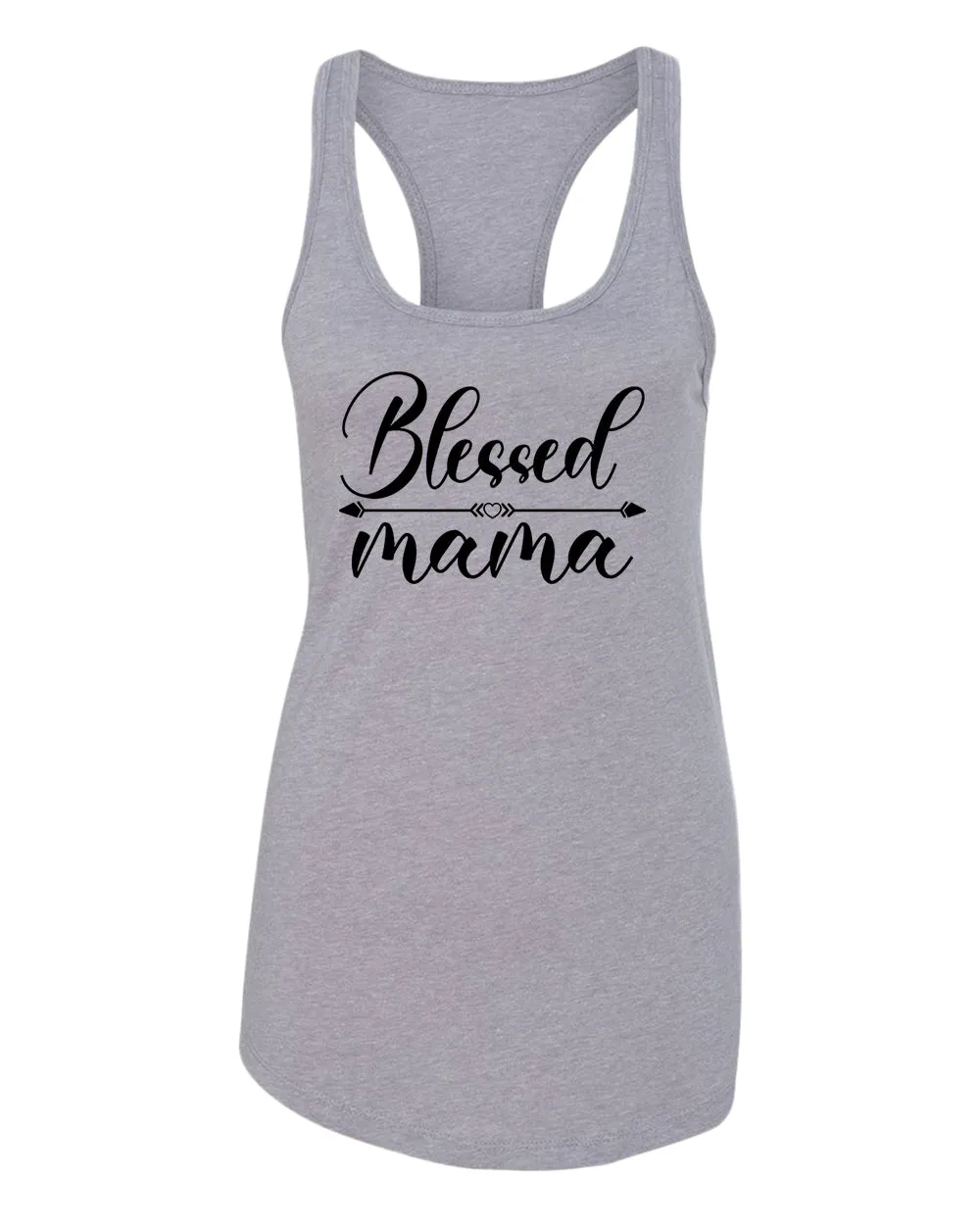 Blessed mama tank top