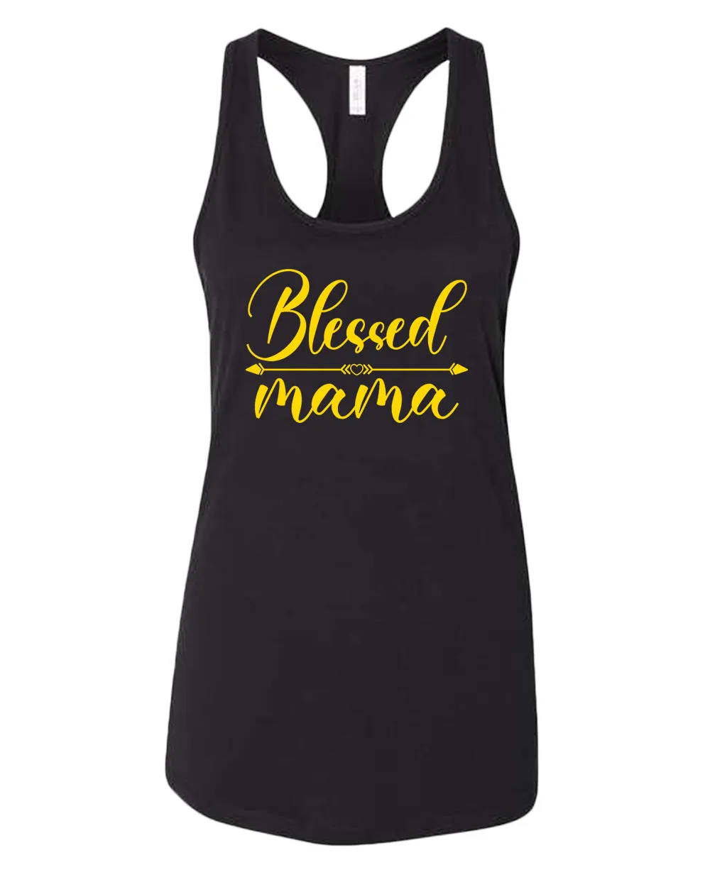 Blessed mama tank top