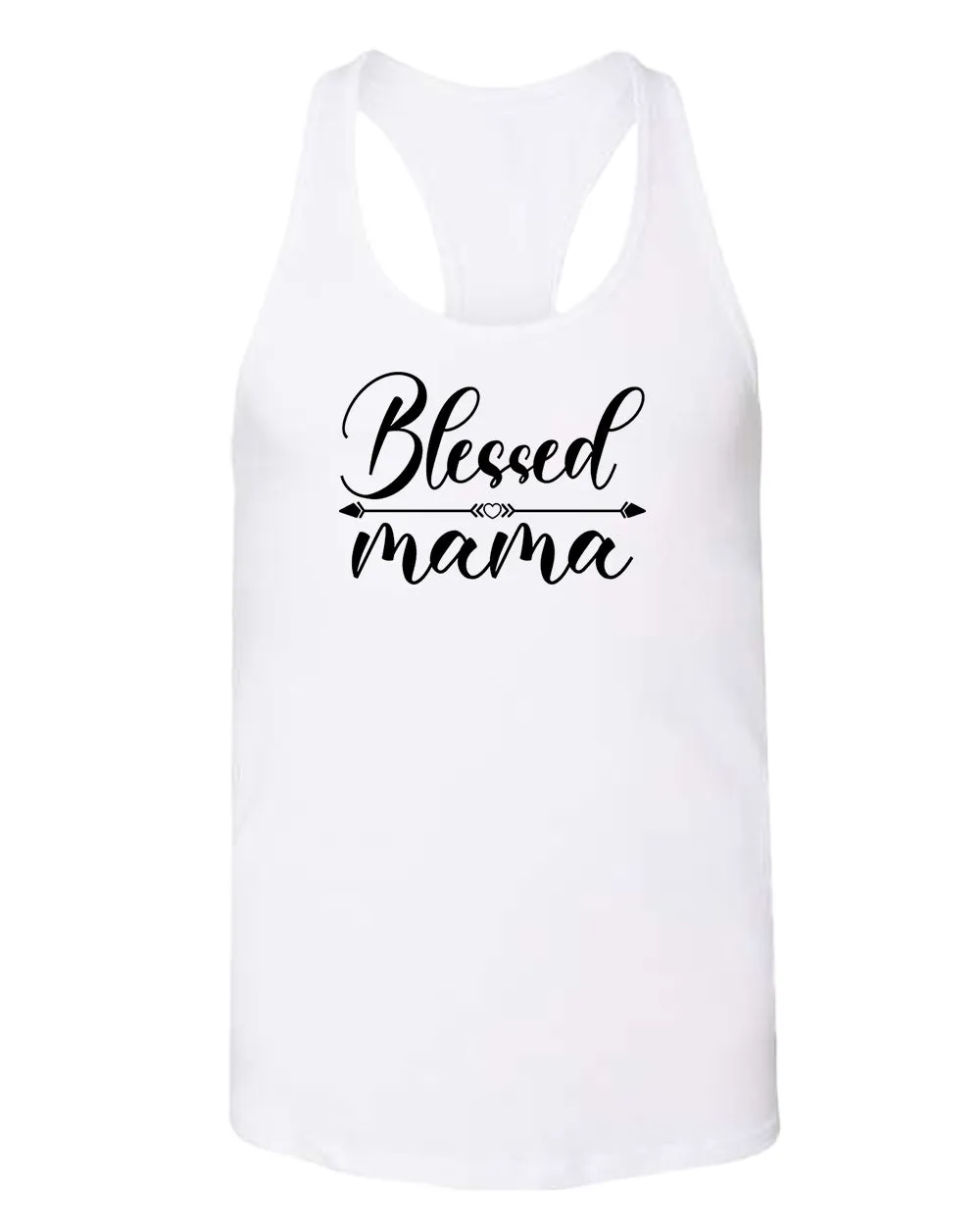 Blessed mama tank top