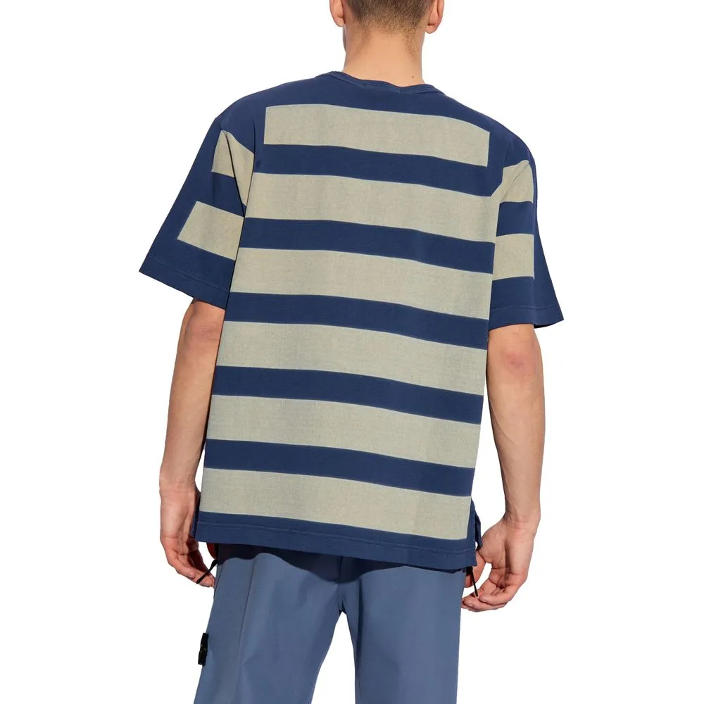 Blue Cotton T-Shirt