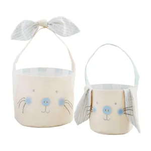 Blue Easter Bunny Basket Set
