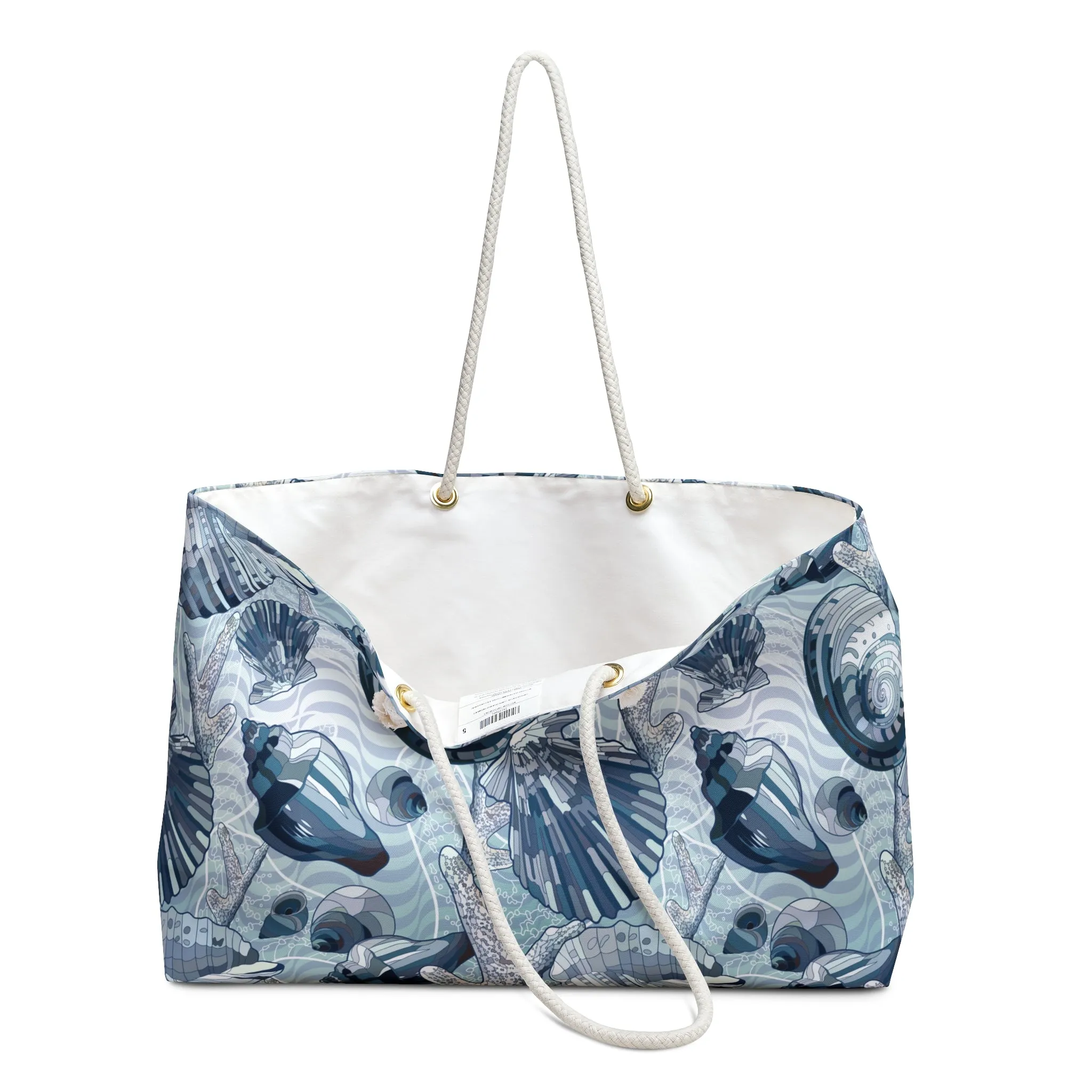 Blue Shells Weekender Bag