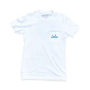 Boston Scally The Cape Codder Pocket Tee T-Shirt - White