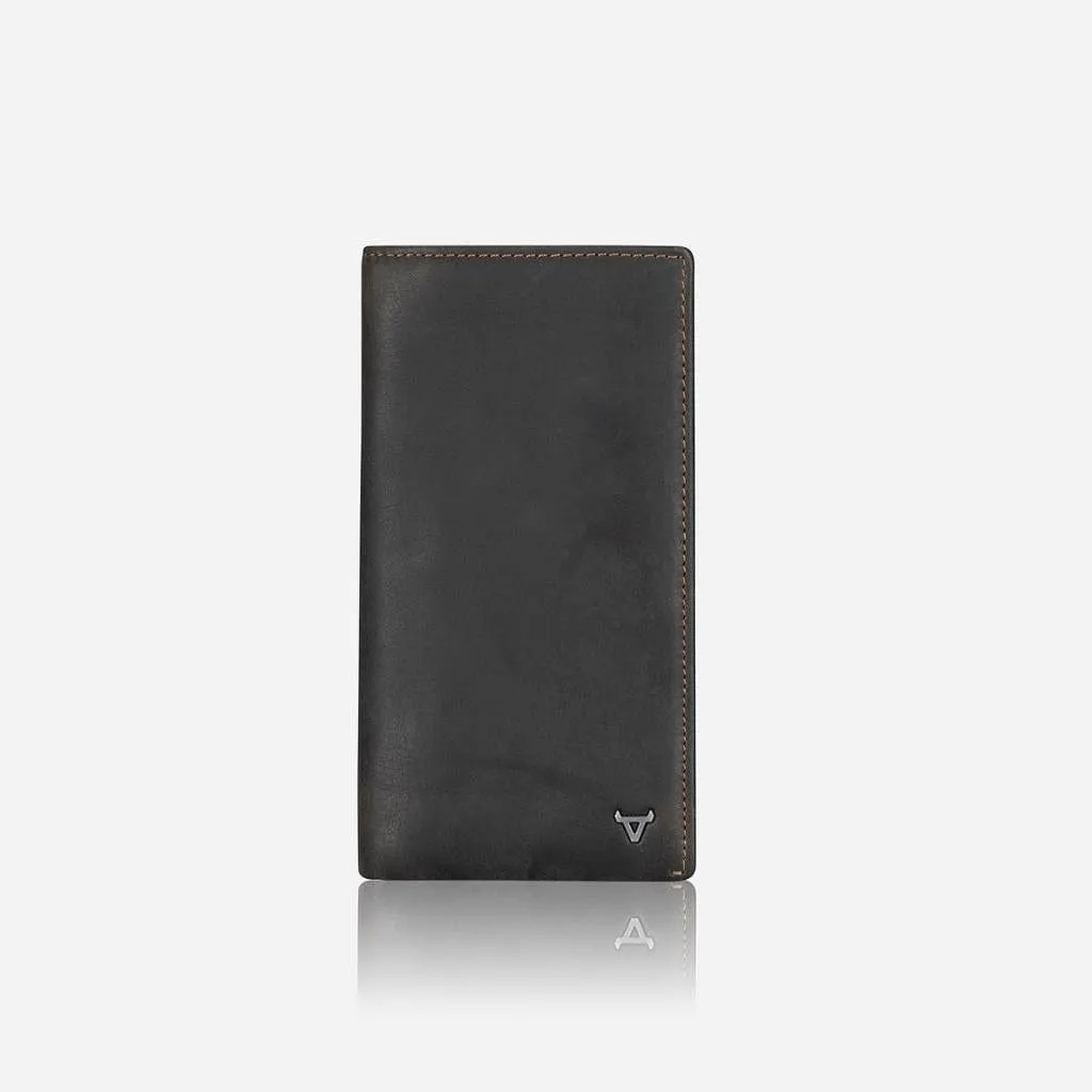 Brando Upright Travel Wallet Brown