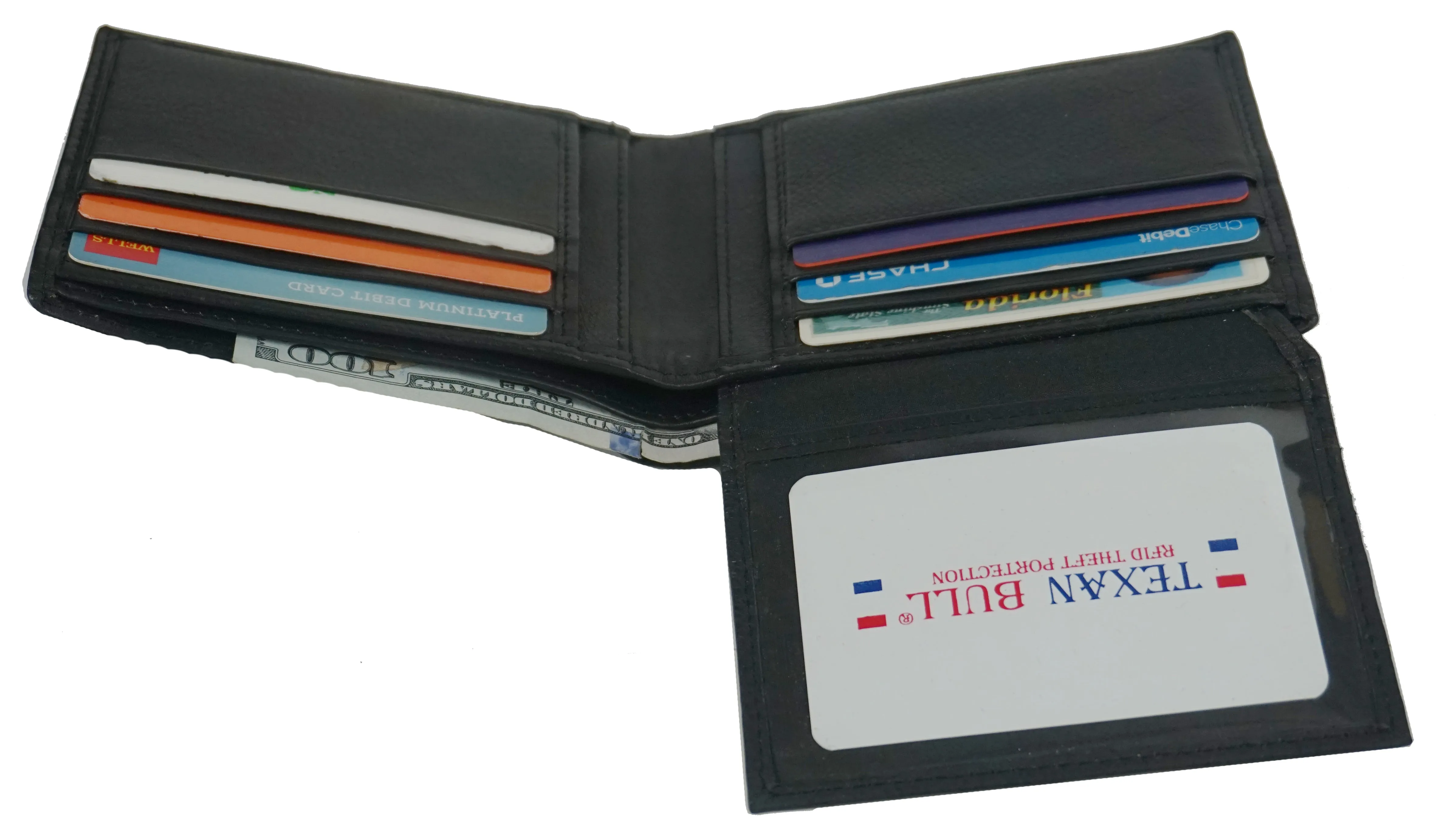 Bullz® RFID Mens Wallet TXB-RF1102-BK
