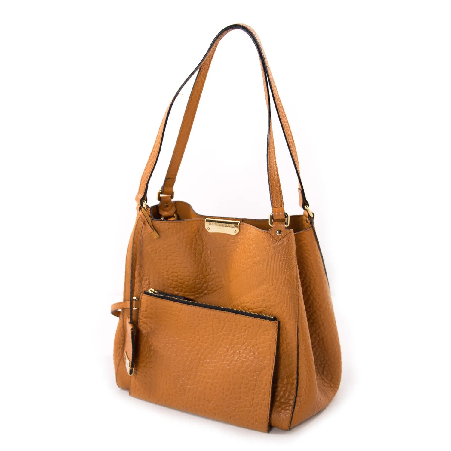 Burberry Grain Check Canterbury Tote