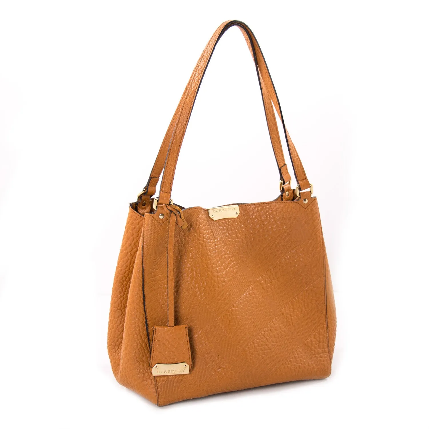 Burberry Grain Check Canterbury Tote