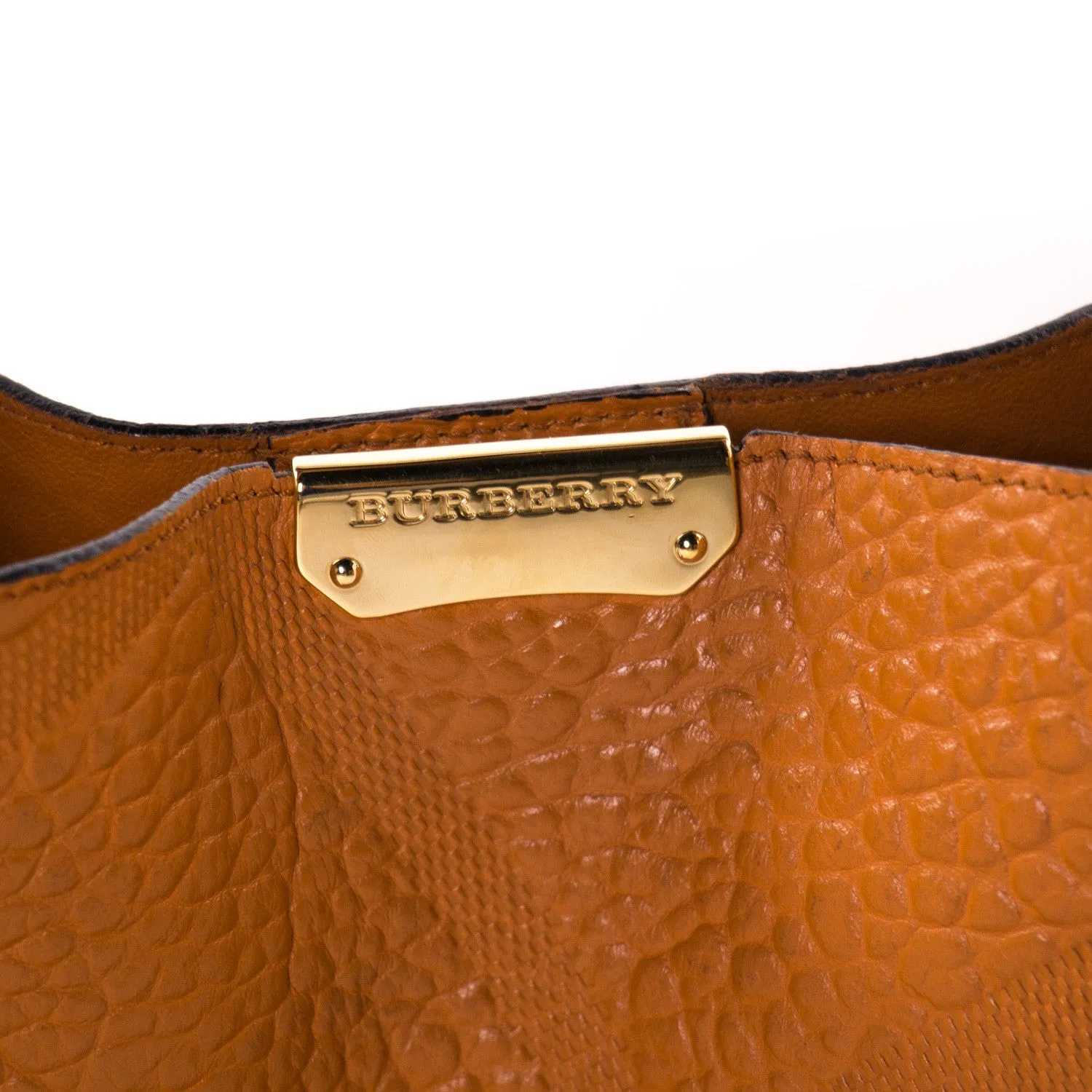 Burberry Grain Check Canterbury Tote