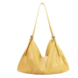 Butter Soft Yellow Vegan Tote Handbag