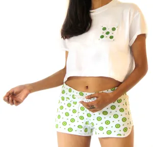 Button Tee Short
