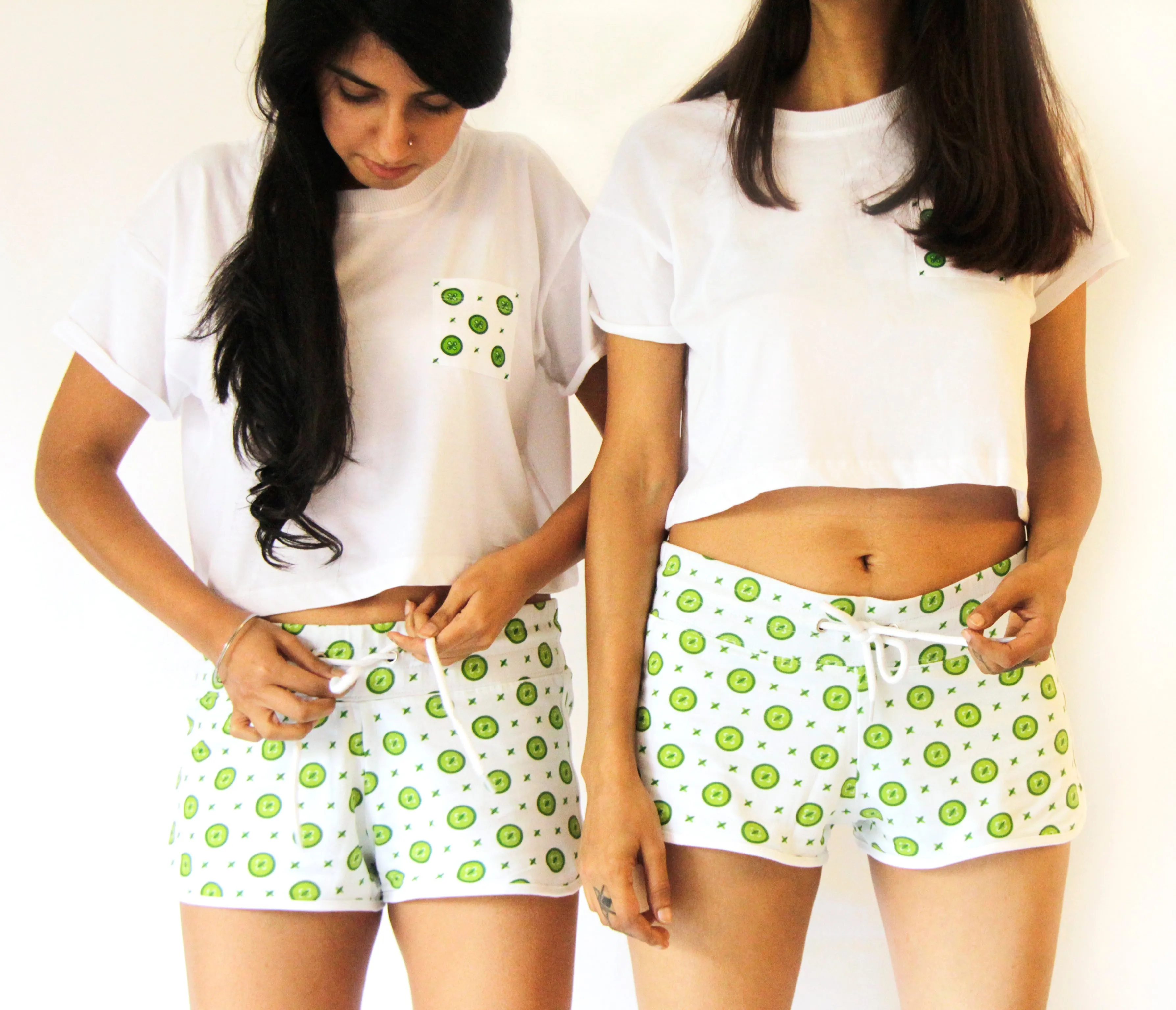 Button Tee Short