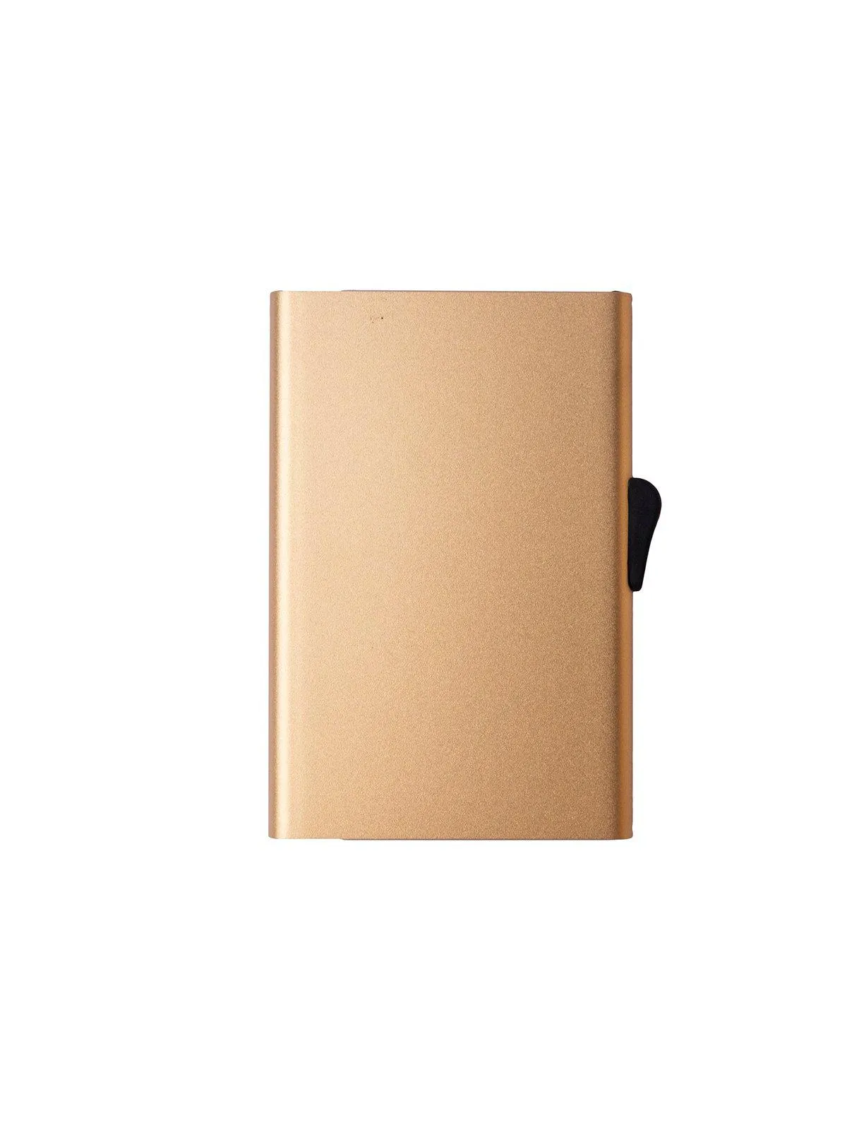 C-Secure Aluminium RFID Cardholder Beige