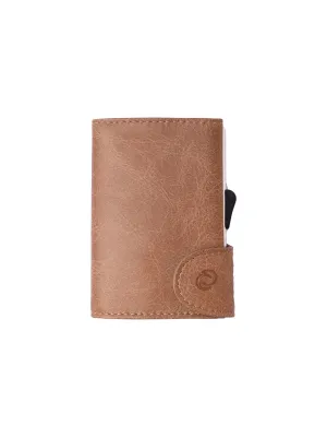 C-Secure Italian Leather RFID Wallet Cobblestone
