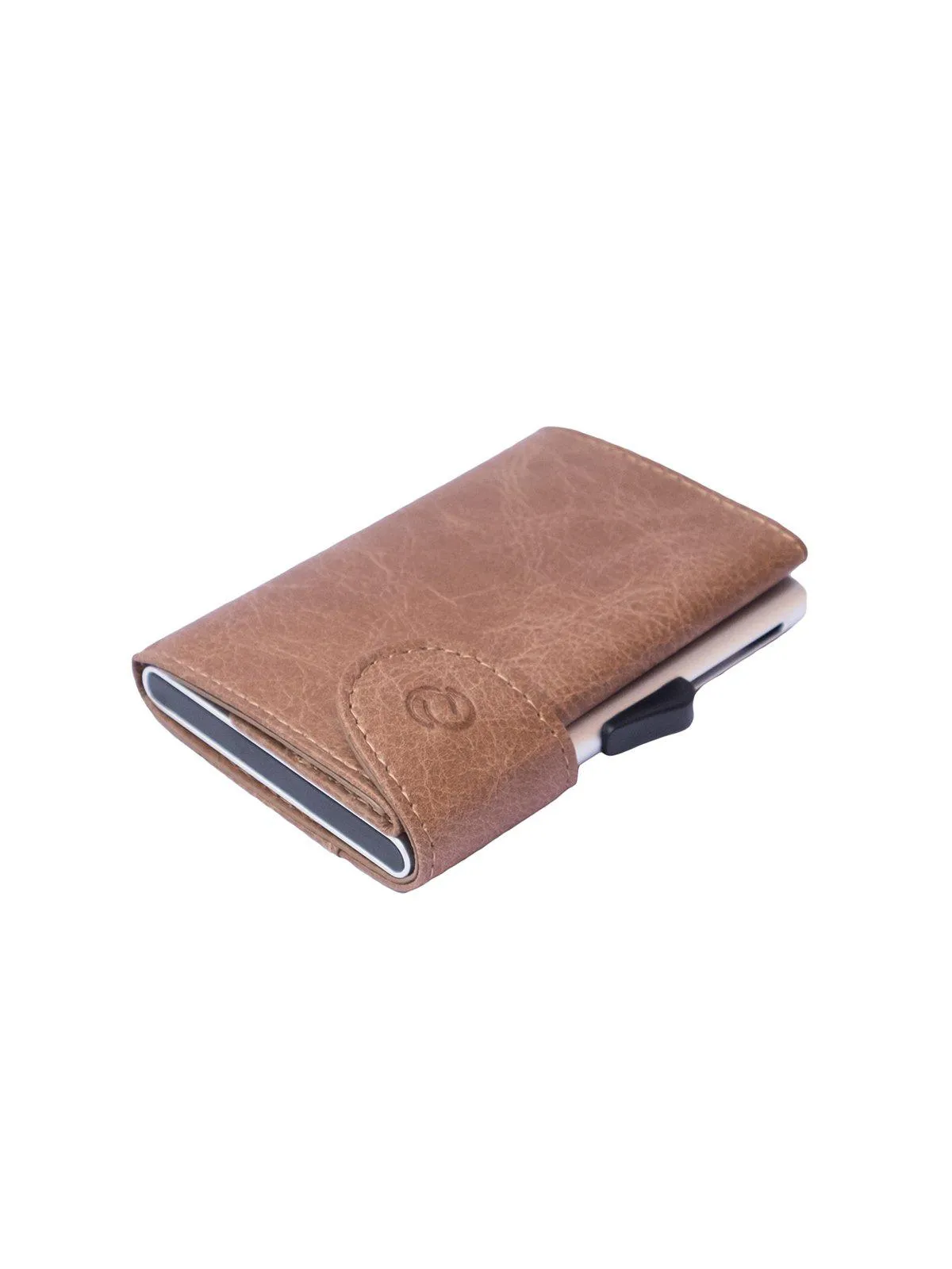 C-Secure Italian Leather RFID Wallet Cobblestone