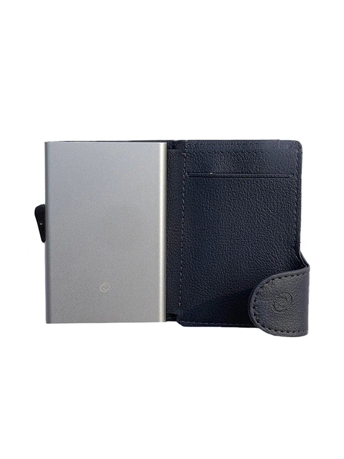 C-Secure PU Leather RFID Wallet Dark Grey
