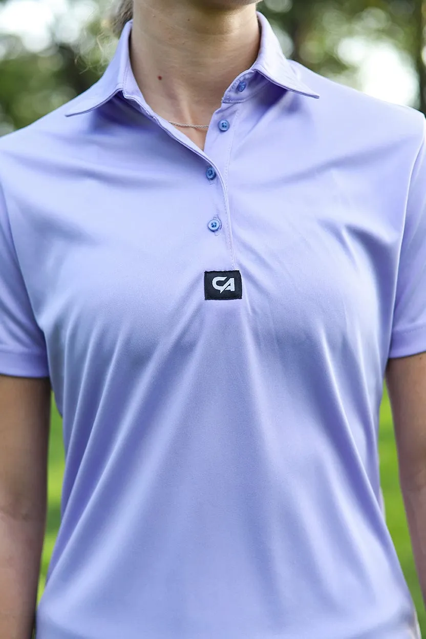 CA Ladies Iconic Golf Shirt | Lavender
