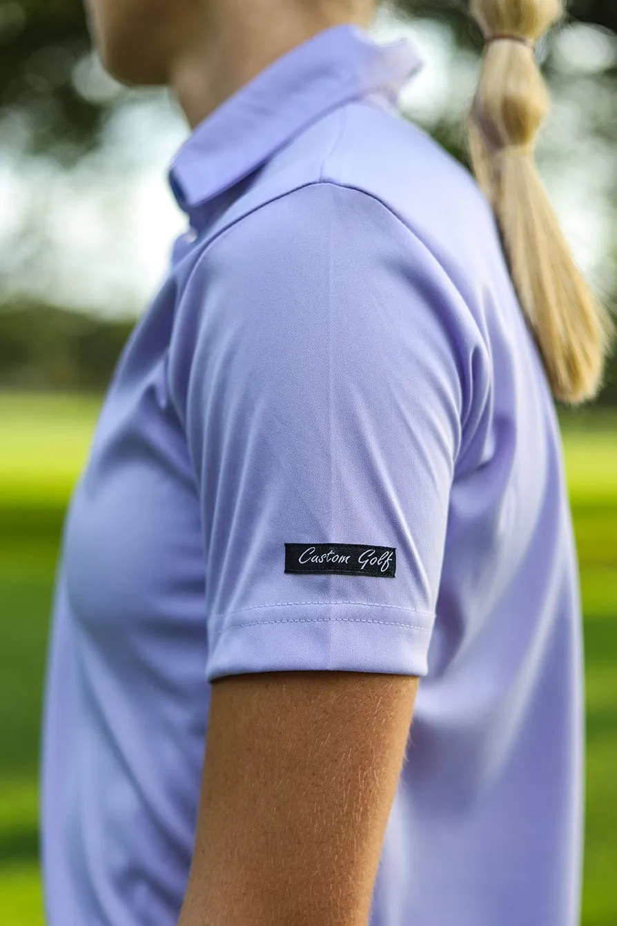 CA Ladies Iconic Golf Shirt | Lavender