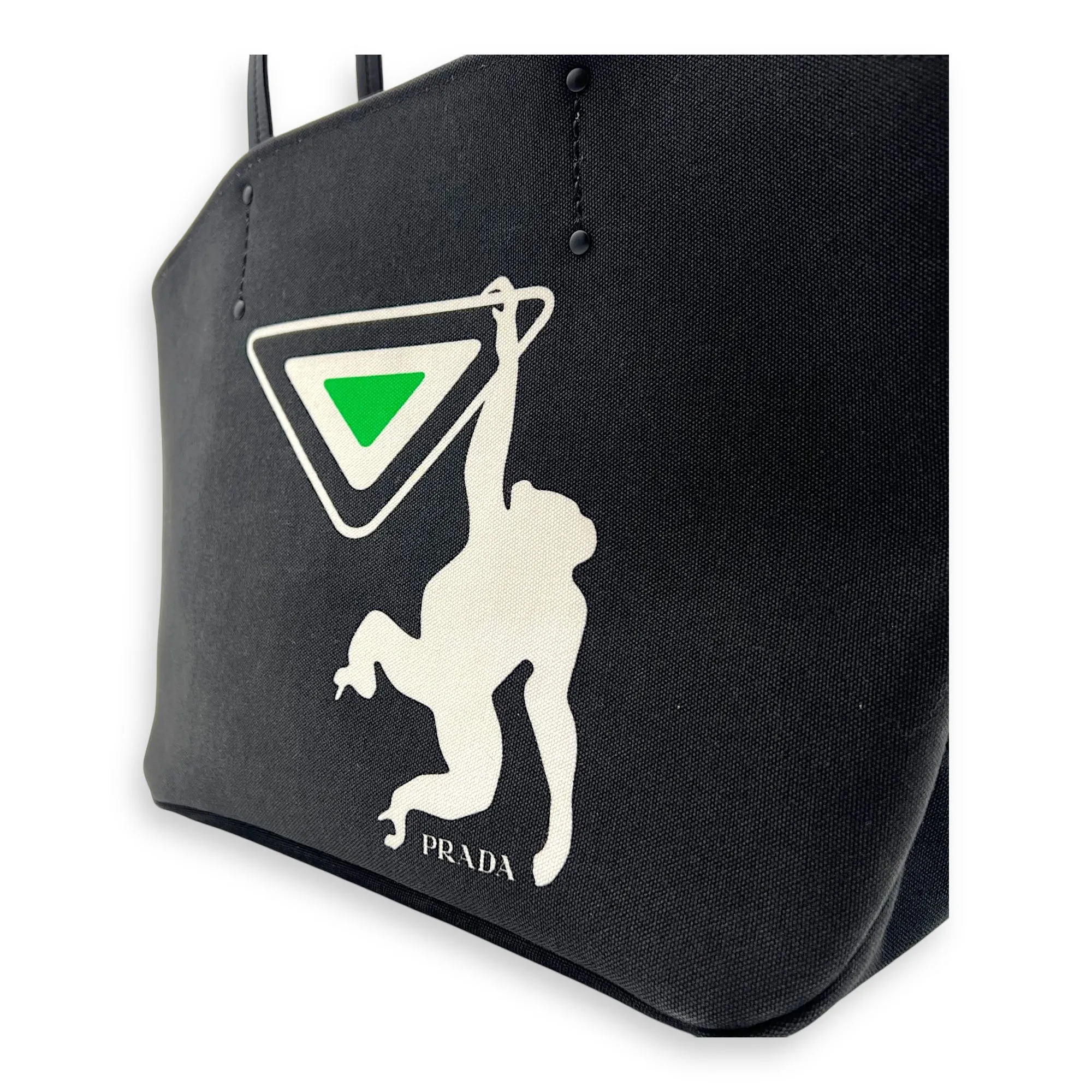 Canapa Tote Bag Black in Canvas