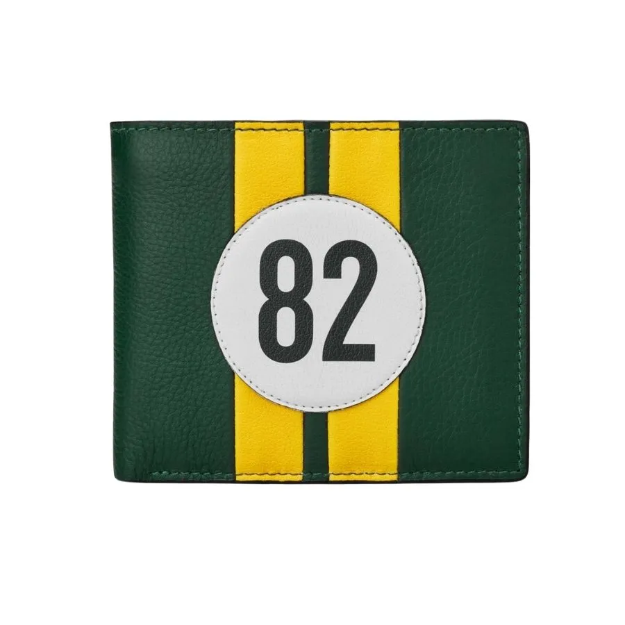 Car Livery Racing Green No 82 Leather Wallet