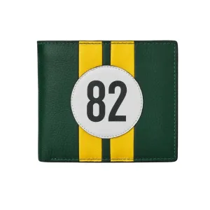 Car Livery Racing Green No 82 Leather Wallet
