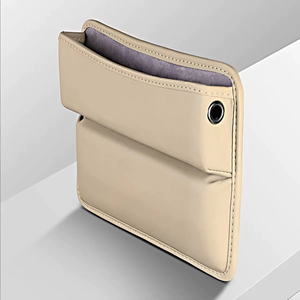 Car Seat Gap Filler Organizer, Custom-Fit For Car, Multifunctional PU Leather Console Side Pocket Organizer for Cellphones, Cards, Wallets, Keys WAWQ226