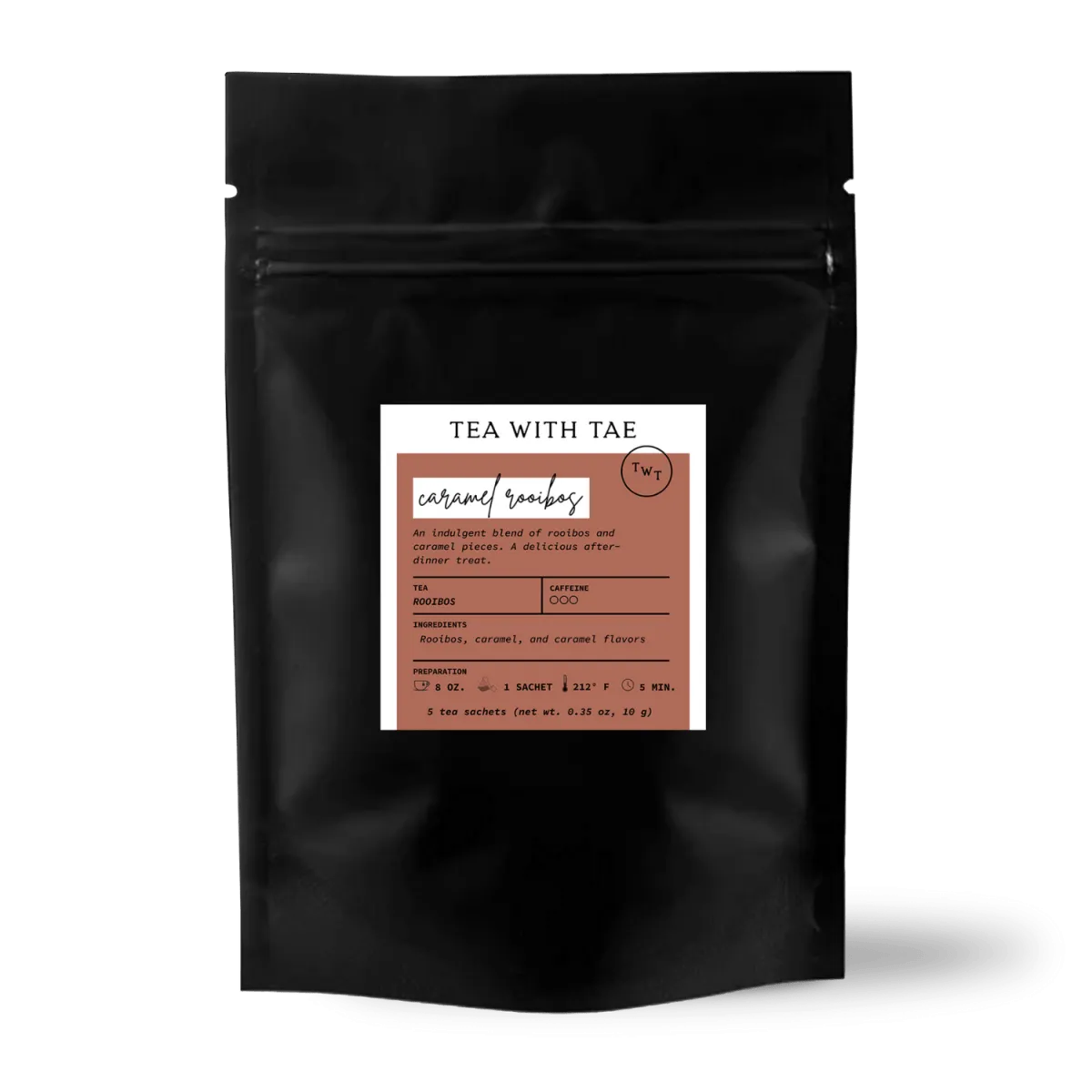 Caramel Rooibos 5ct. Pouch