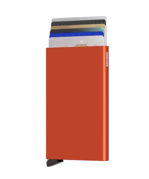 Card Protector- Orange RFID Secure