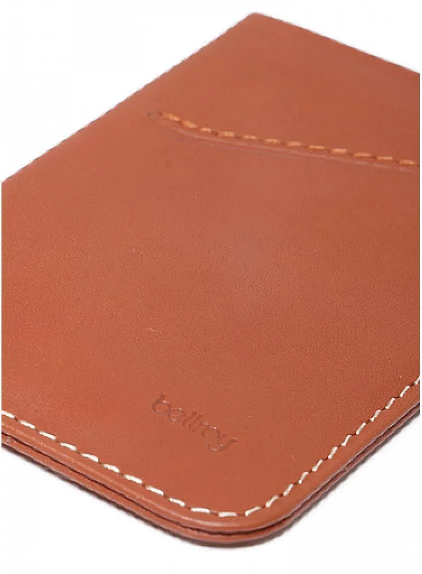 Card Sleeve Wallet Tan