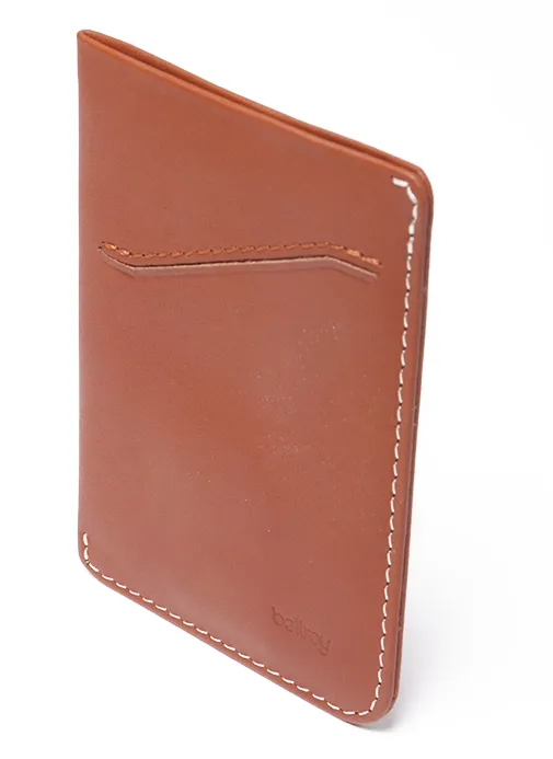 Card Sleeve Wallet Tan