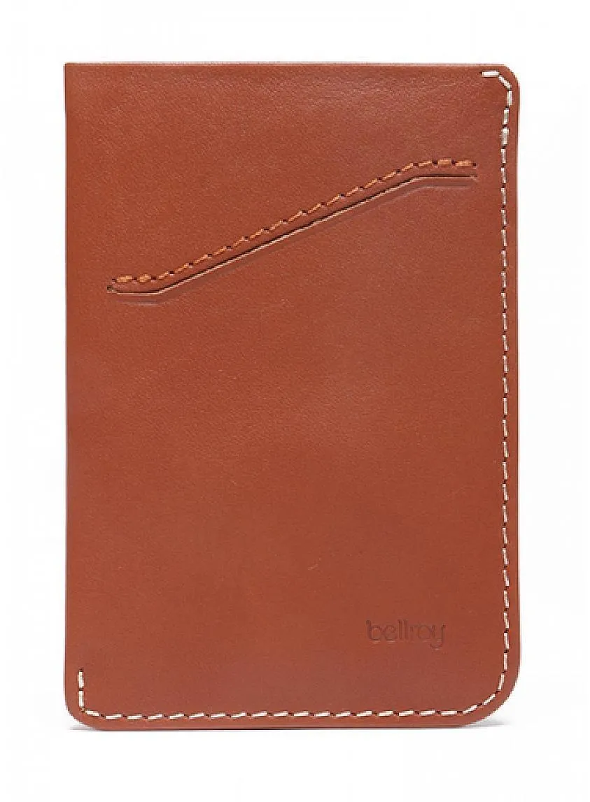 Card Sleeve Wallet Tan