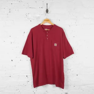 Carhartt Pocket T Shirt - Red - XL