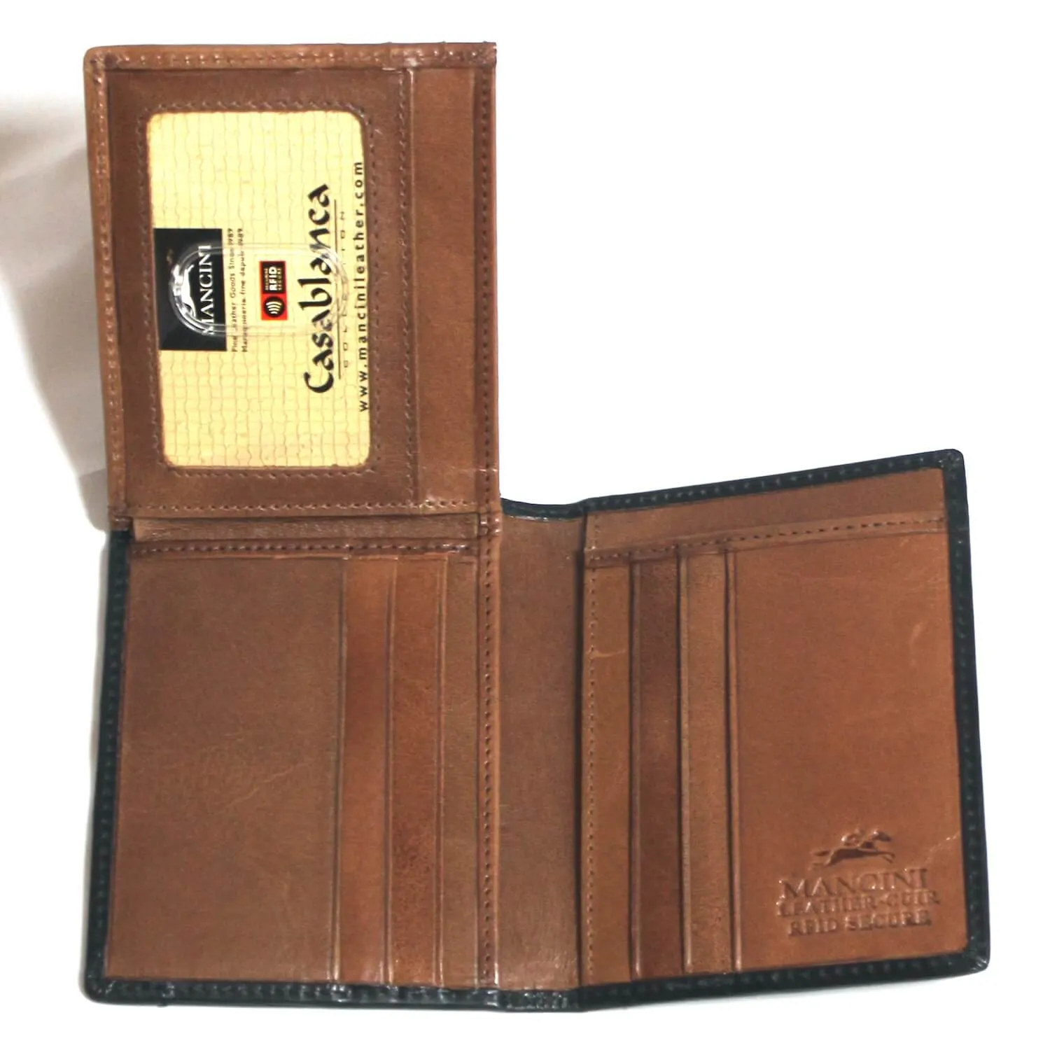 Casablanca RFID Vertical Wing Wallet