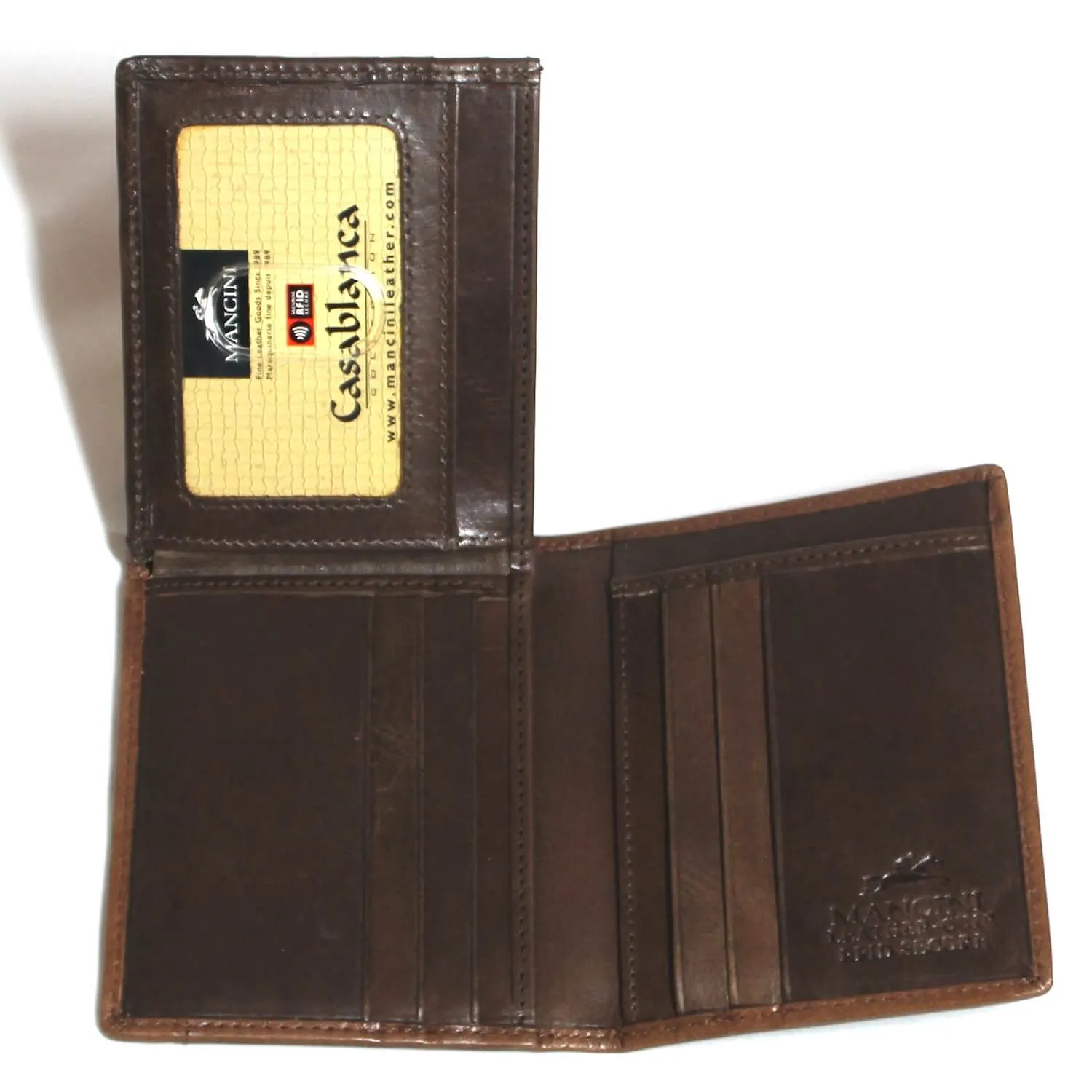 Casablanca RFID Vertical Wing Wallet